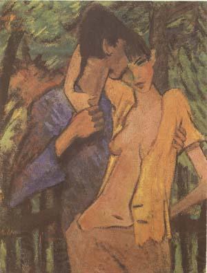 Otto Mueller Lovers (mk09) Spain oil painting art
